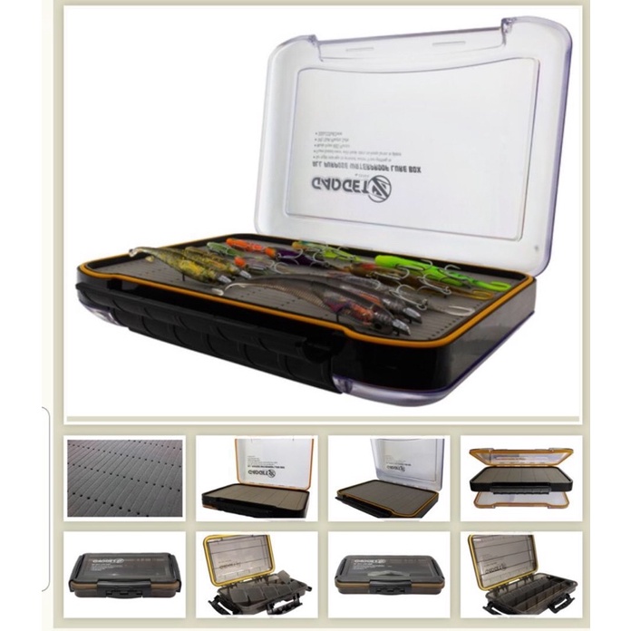 Zerek Gadget All Purpose Waterproof Fishing Tackle Box | Shopee Malaysia