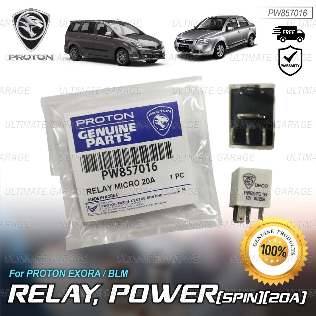 Original Proton Exora Saga Fl Flx BLM Gen 2 Persona Power Relay