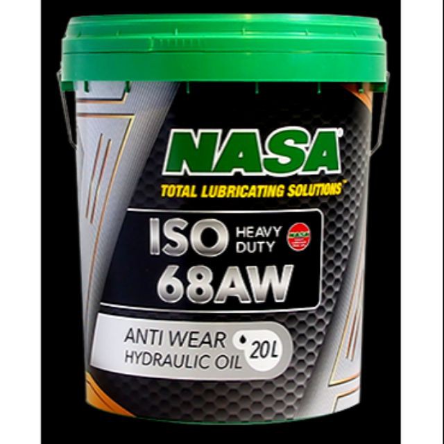 Nasa Heavy Duty Hydraulic Oil 20L Anti Wear Original Total Lubricating ...