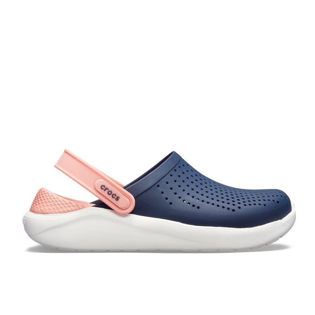 Original Crocs Literide Clog Women Original - Navy Pink | Shopee Malaysia