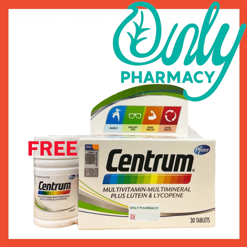 Centrum MultivitaminMultimineral Plus Lutein & Lycopene (Good Health