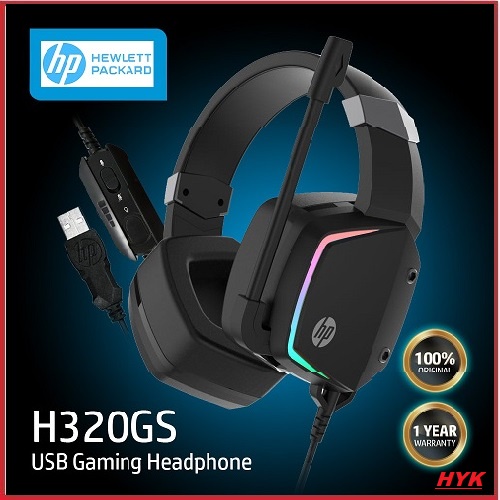 HP H300 HP H320GS GAMING HEADSET BLACK