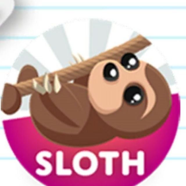 Fly ride sloth adopte me only (rm10) | Shopee Malaysia