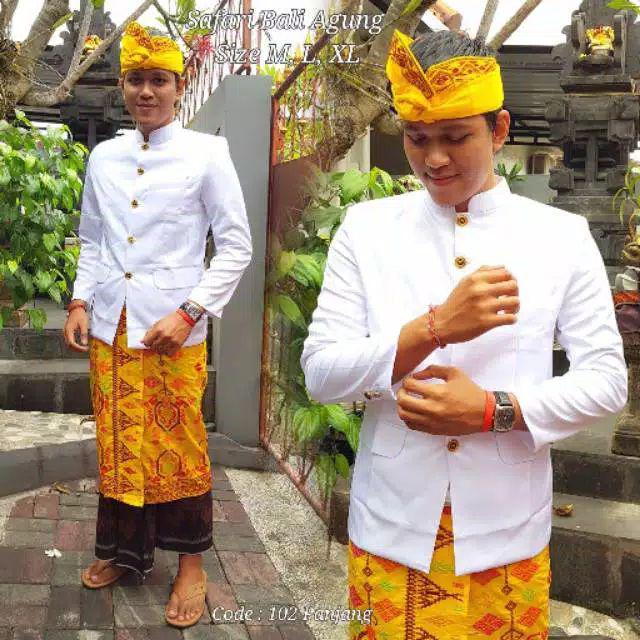 Balinese safari shirt Men s Balinese clothes Shopee Malaysia