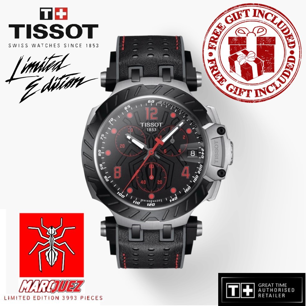 Tissot T115.417.27.057.01 Gent s T Race Chronograph Marc M rquez Limited Edition Watch