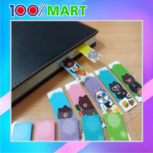 100Pcs Sticky Note Memo Pad Lable Sticker Bookmarks Notepad Tag ...