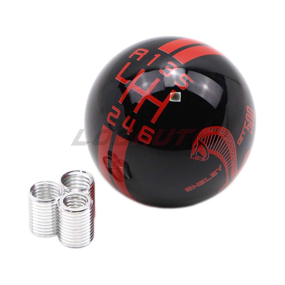 For Ford Mustang Gear Shift Knob 6 Speed Universal Manual Handle Lever ...