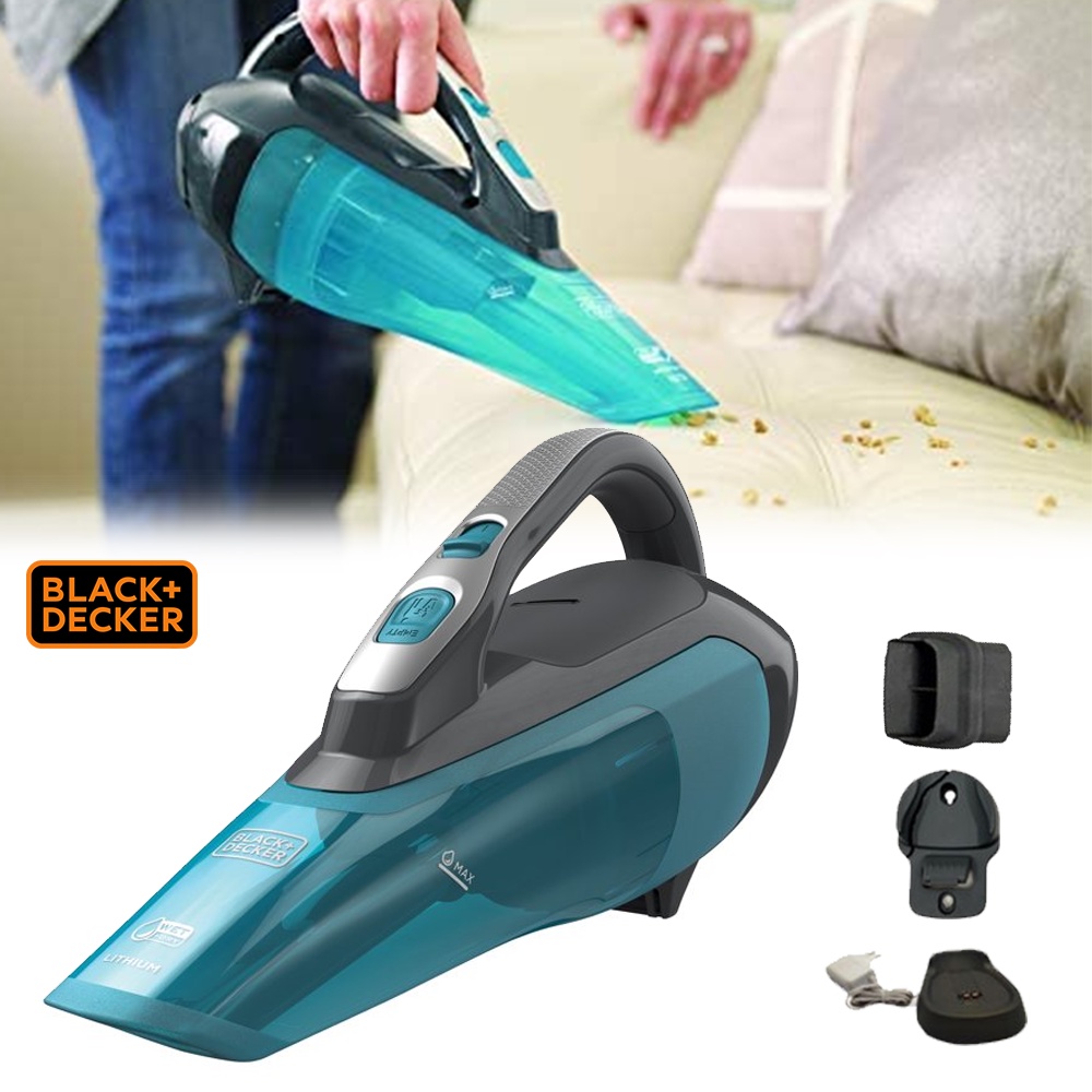 BLACK+DECKER 10.8V Wet and Dry Vacuum Cleaner WDA320B 