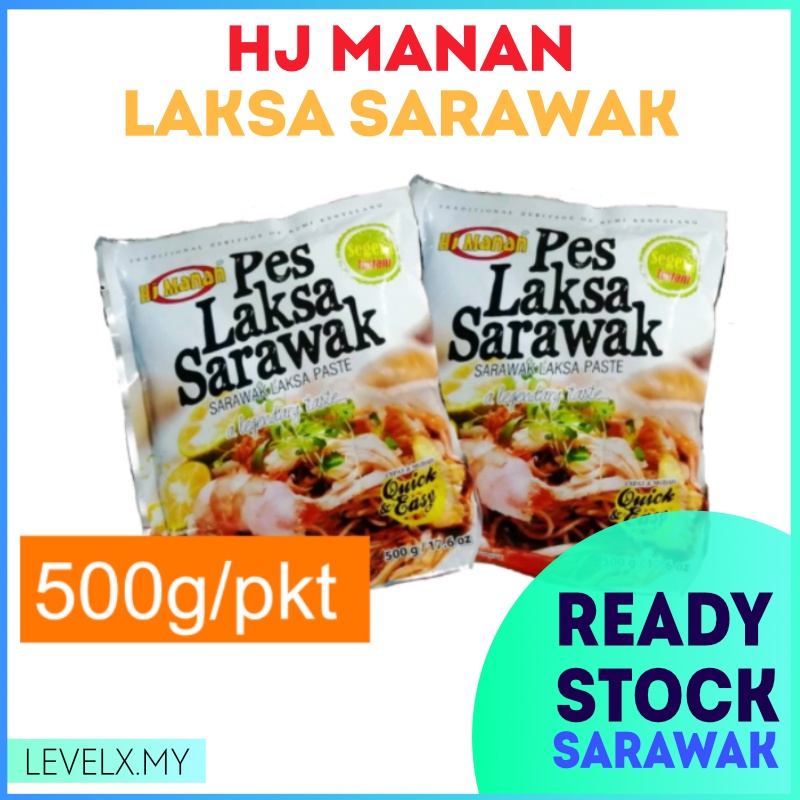 Pes Laksa Sarawak Hj Manan G Original Dari Kuching Swk Pack