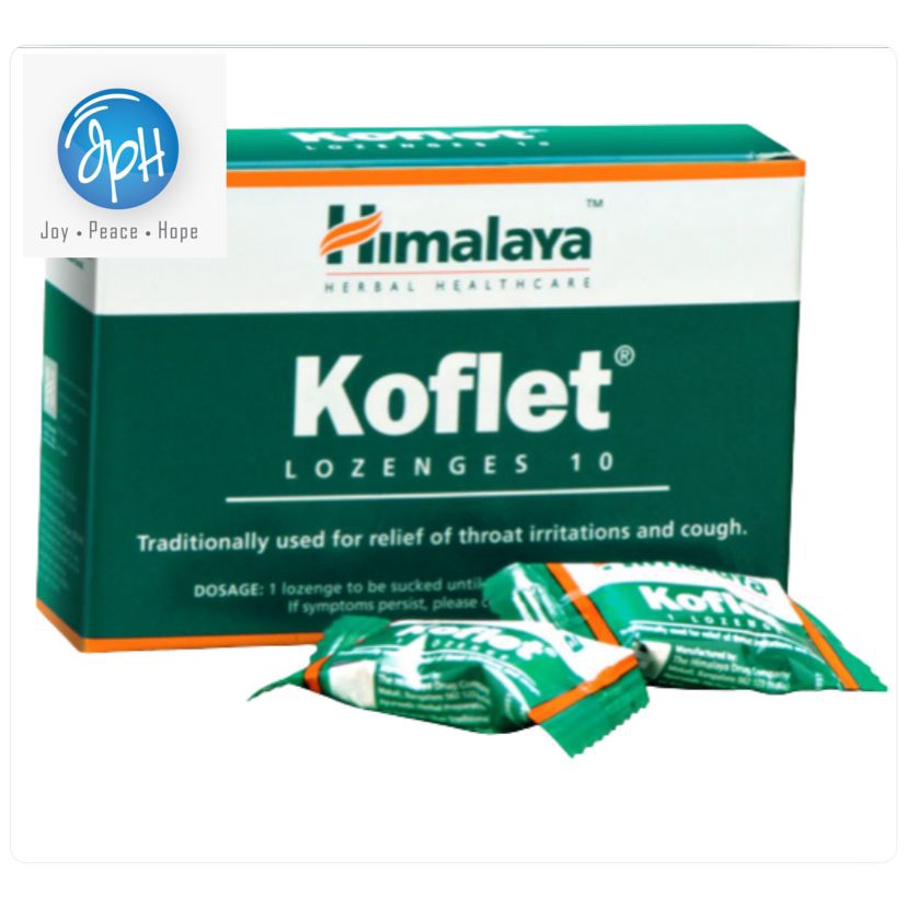 HIMALAYA KOFLET Lozenges 10's (for sore throat and cough) Shopee Malaysia