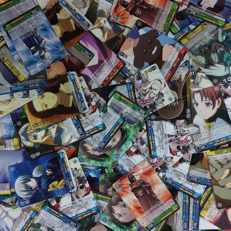 Weiss Schwarz Card Game Common Cards Set (50pcs Randomly) Shopee Malaysia