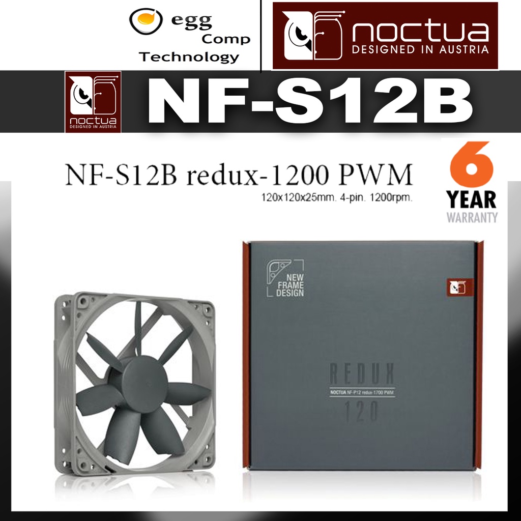 NOCTUA NFS12B REDUX 1200 CPU FAN NFS12B REDUX 1200 Shopee Malaysia