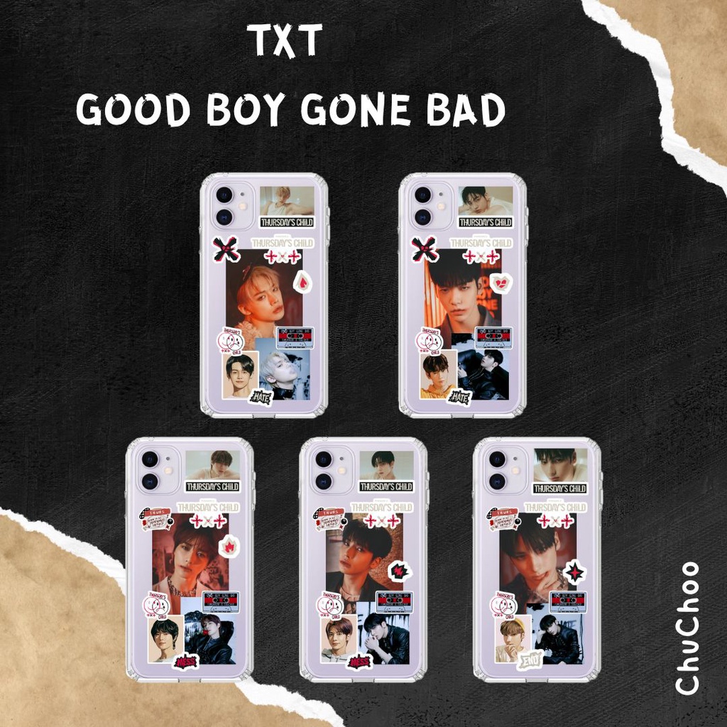 ChuChoo DIY Case TXT Good Boy Gone Bad Yeonjun Soobin Beogyu Taehyun ...