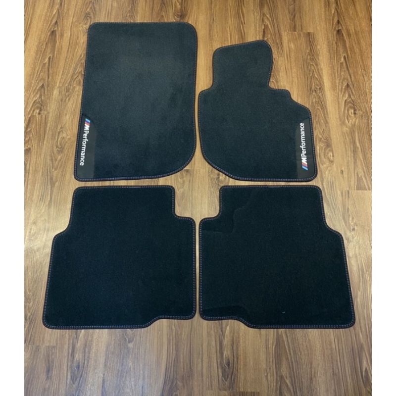 BMW E36 3 Series M Performance Car Carpet Floor Mats OEM Red Blue Line