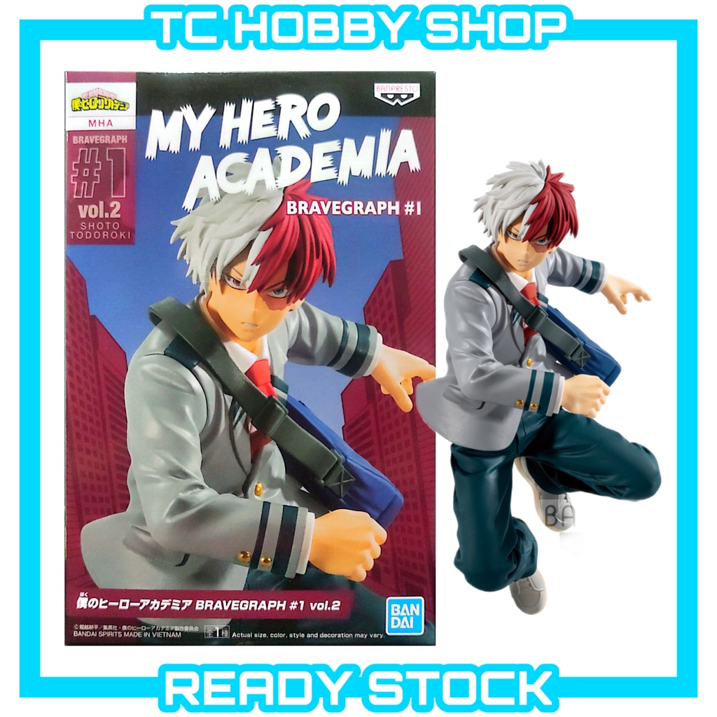 Figura Bravegraph Vol.2 My Hero Academia 14cm | Brinquedos e Artigos de Criança - Patrulha Pata Store