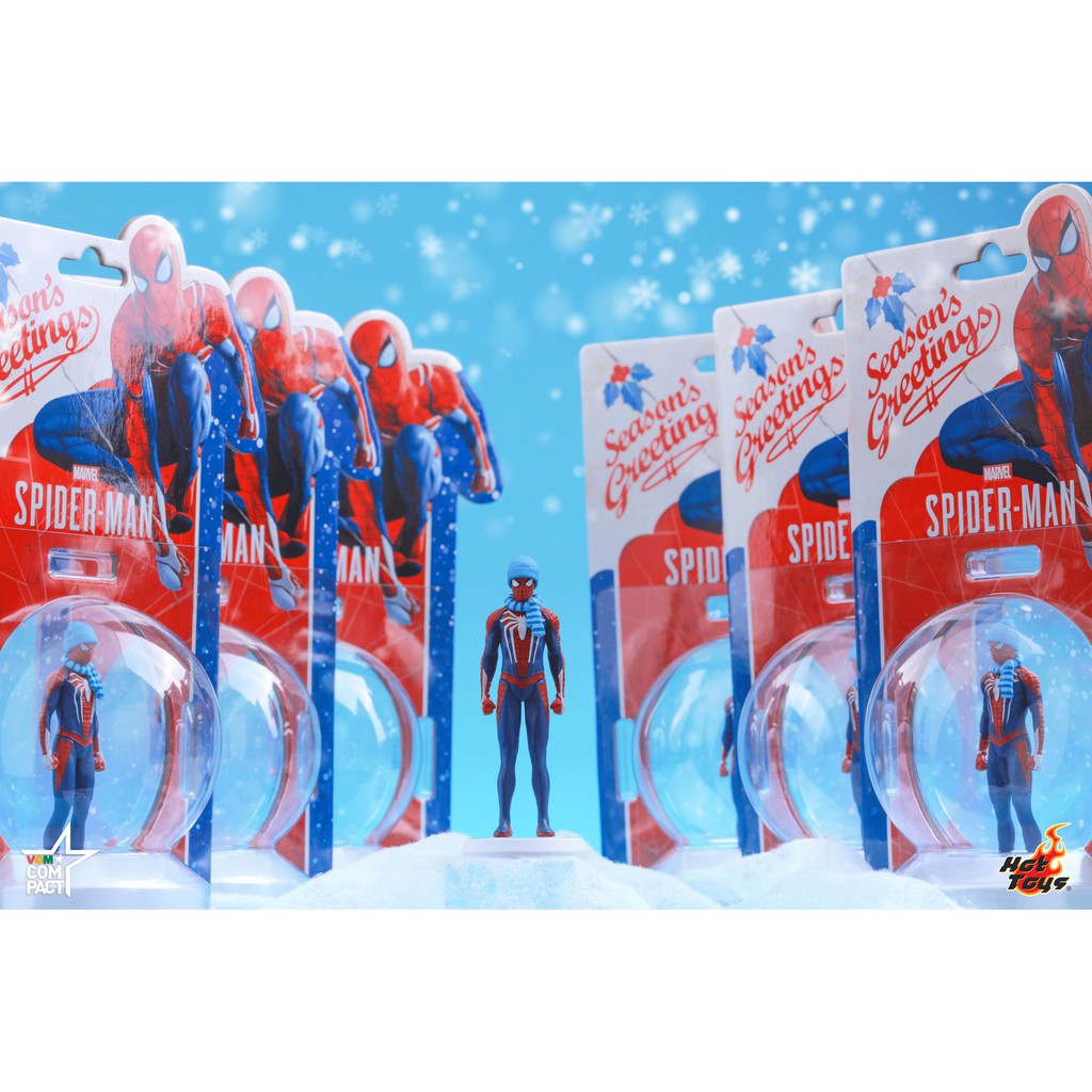 Hot Toys Advanced Suit Spider Man Christmas Special Miniature