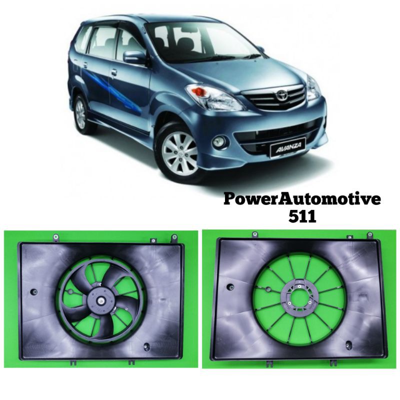 TOYOTA AVANZA 2005-2012 RADIATOR FAN FRAME GUARD - MODEL AUTO | Shopee ...