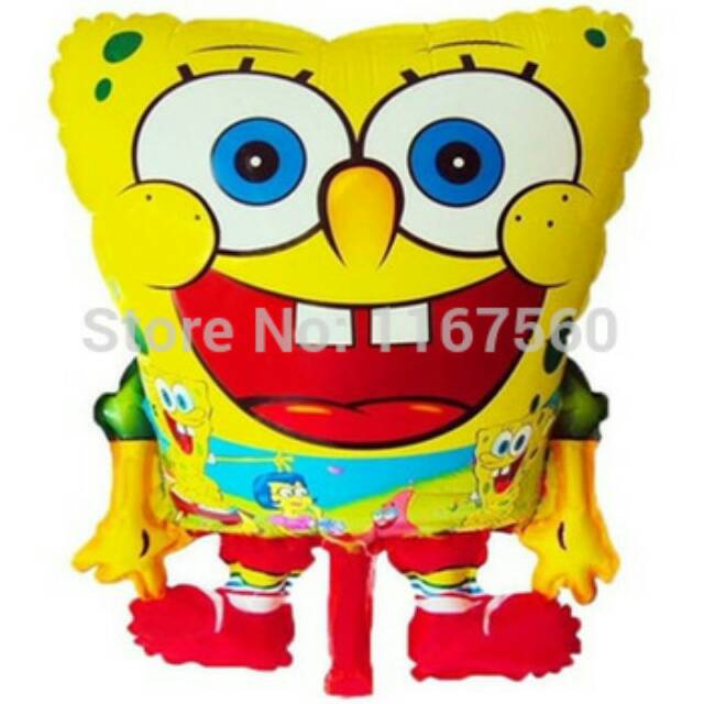 Spongebob balloon uk 40cm | Shopee Malaysia