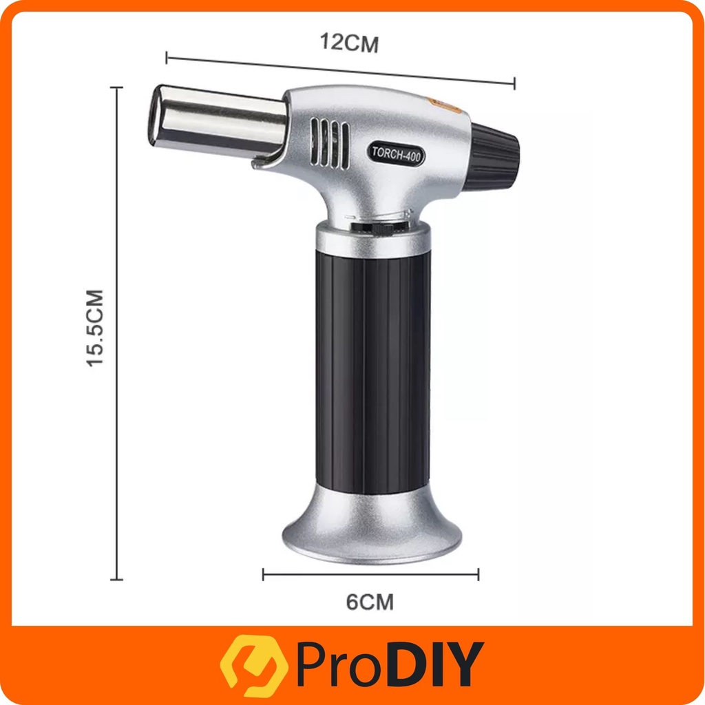 TORCH-400 Gas Torch Professional Kitchen Cooking with Lock Adjustable ...
