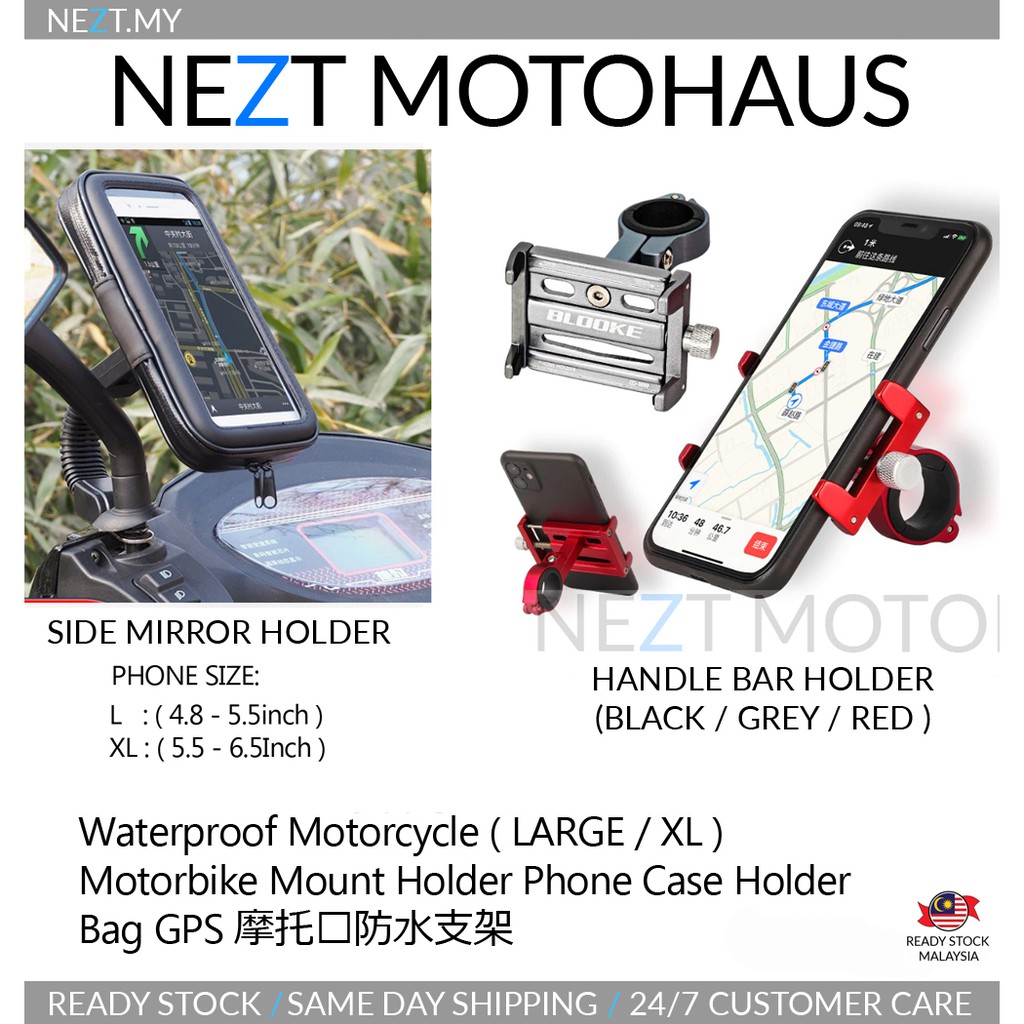 Waterproof motorcycle sales sat nav holder