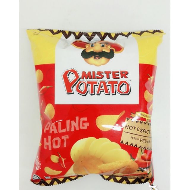 Mister Potato Hot And Spicy Flavour 75g Shopee Malaysia 5390