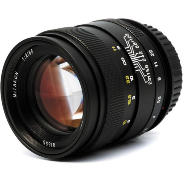 Objectif Zhongyi Mitakon Speedmaster 85mm F2.0 Pour Pentax PK - Plein Format, Mise Au Point Manuelle - Neuf