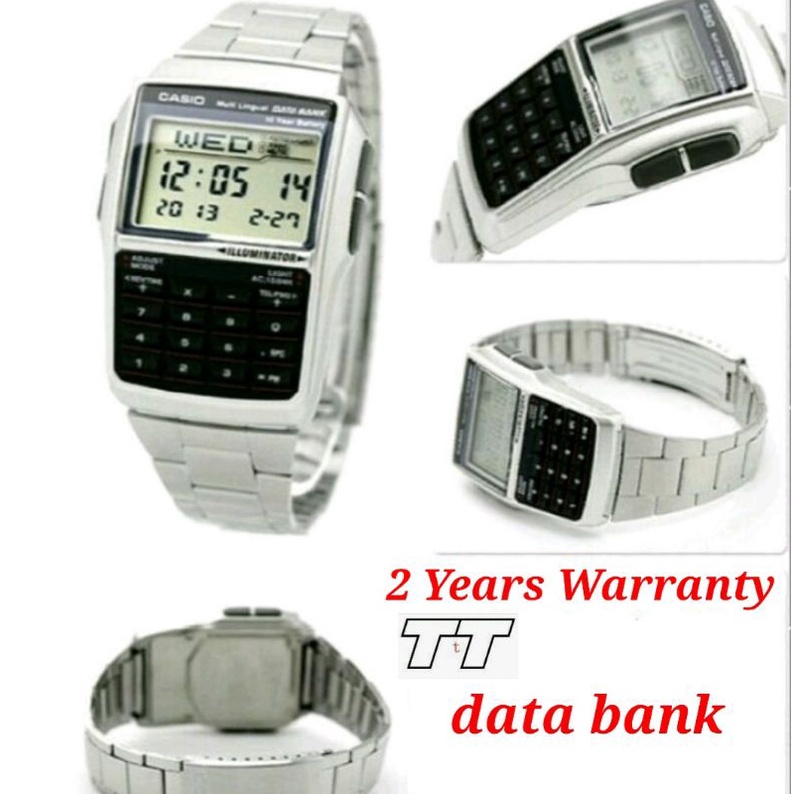 2YEARS WARRANTY] Casio Calculate Watch DBC-32D-1A Men Watches Youth Digital Watches  DBC-32D-1 DBC-32D DBC32D DBC32D1A