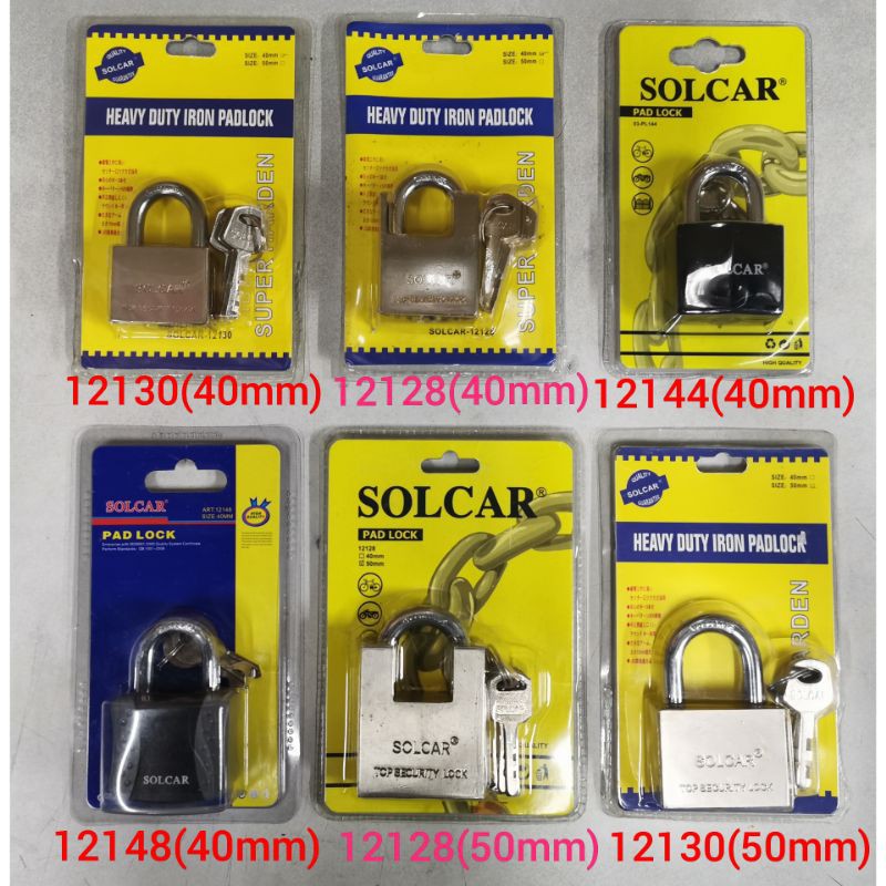 Solcar Lock Pintu Lock Motorcycle Lock Bicycle Lock Door Lock Kedai ...