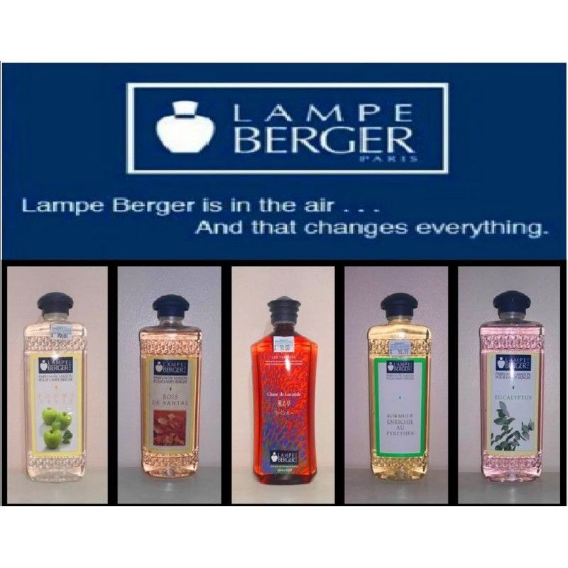 Lampe Berger essential oil POMME VERTE BOIS DE SANTAL EUCALYPTUS LAVANDERPOMME VERTE BOIS DE SANTAL EUCALYP