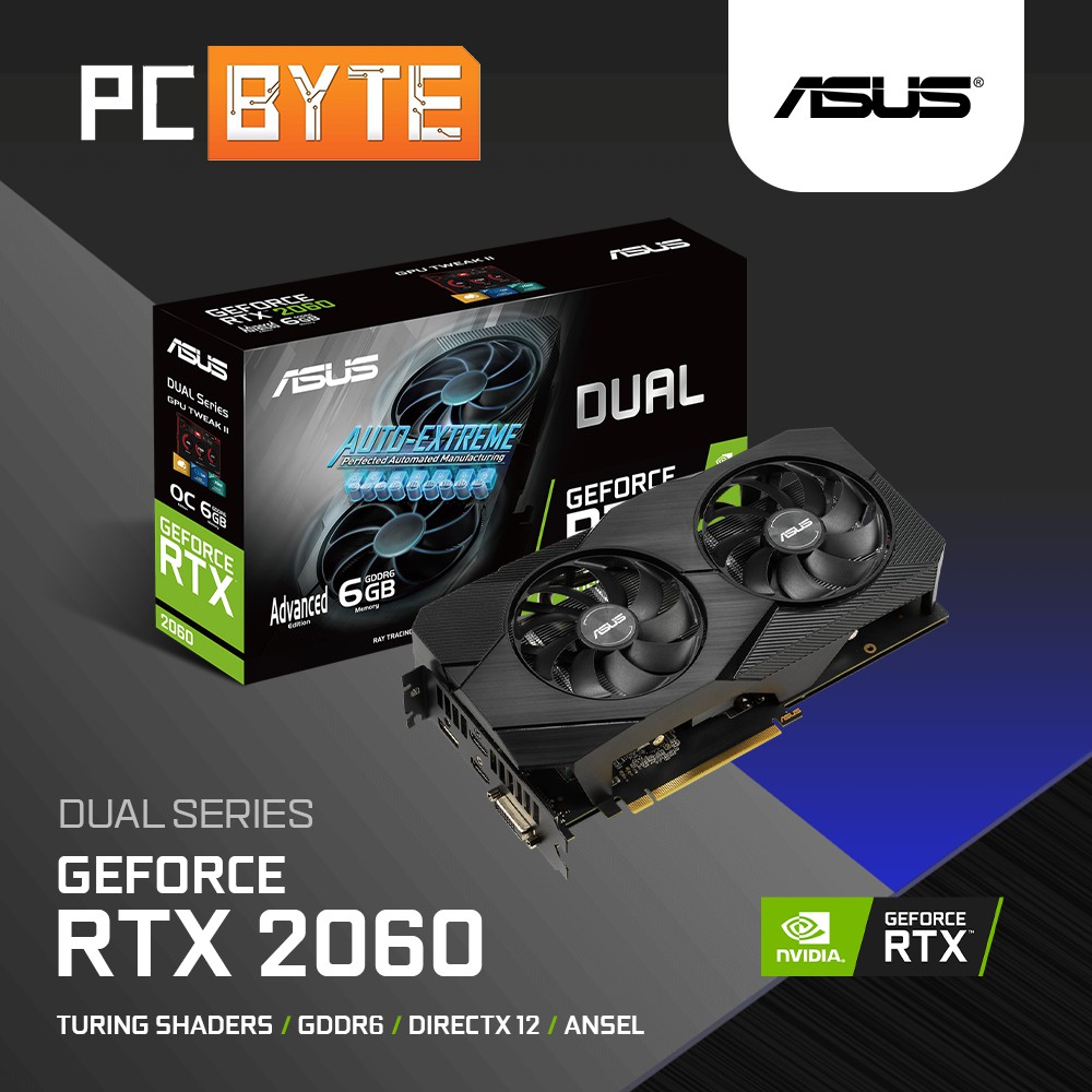 Asus rtx 2060 on sale dual advanced 6gb