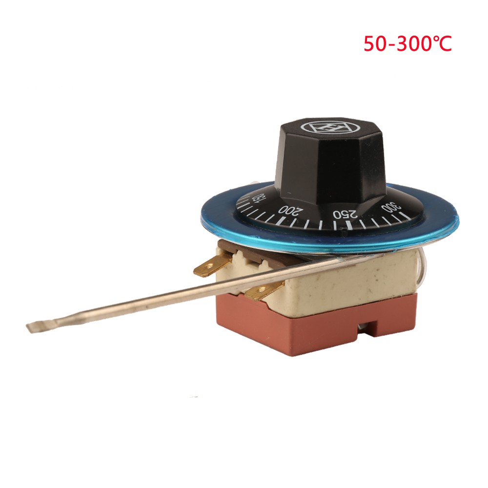 50-300 Degrees Celsius Capillary Dial Thermostat 2-pin Tempering Switch ...