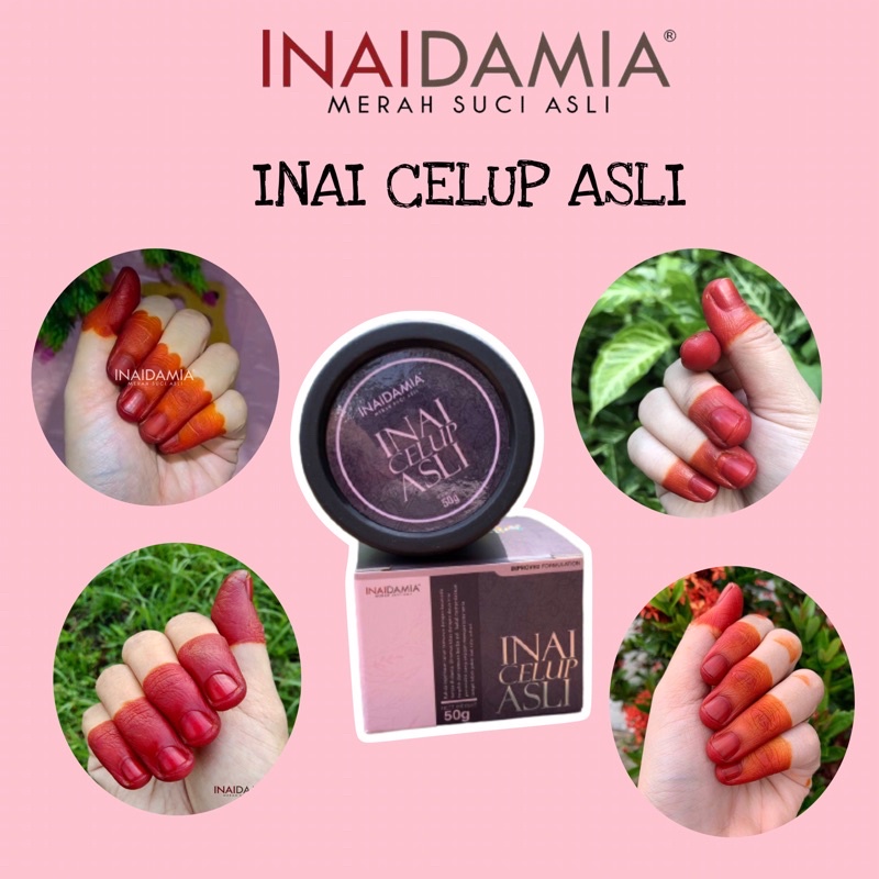INAI DAUN CELUP ASLI INAIDAMIA | Shopee Malaysia