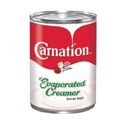 CARNATION EVAPORATED CREAMER 390GM (KRIMER SEJAT/SUSU CAIR) | Shopee ...
