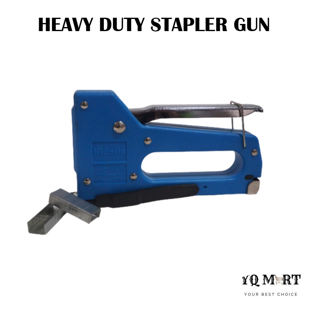 Heavy Duty Stapler Gun/Staple Gun Tacker/Pistol Stapler Shopee Malaysia