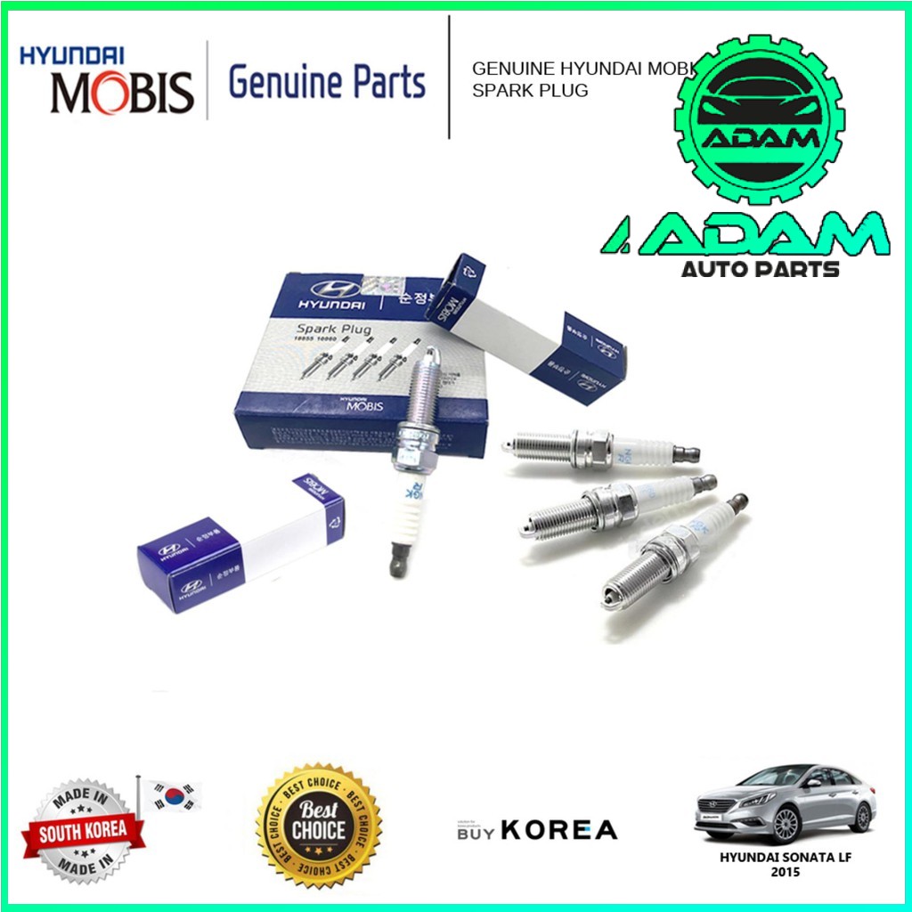 Hyundai Sonata LF 2015 Genuine Hyundai Mobis Iridium Spark Plug (18846
