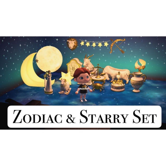 Animal Crossing Zodiac Set Starry Set 星座 动物森友会 动森 Nintendo Switch