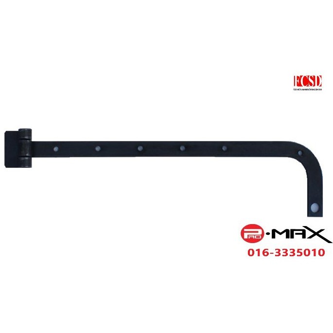 WH-002 L/R Lorry Truck Wooden Body Steel Door Hinge Engsel Lori Trak ...