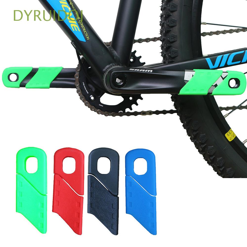 DYRUIDOJ Universal Crank Cover Mountain Bike Crankset Protector Crank Arm Protector Cap Road Bicycle Silicone Fixed Gear MTB Protective Sleeve Basikal Shopee Malaysia