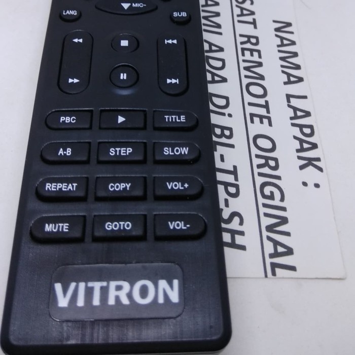 Original VITRON DVD Remote Remote Shopee Malaysia