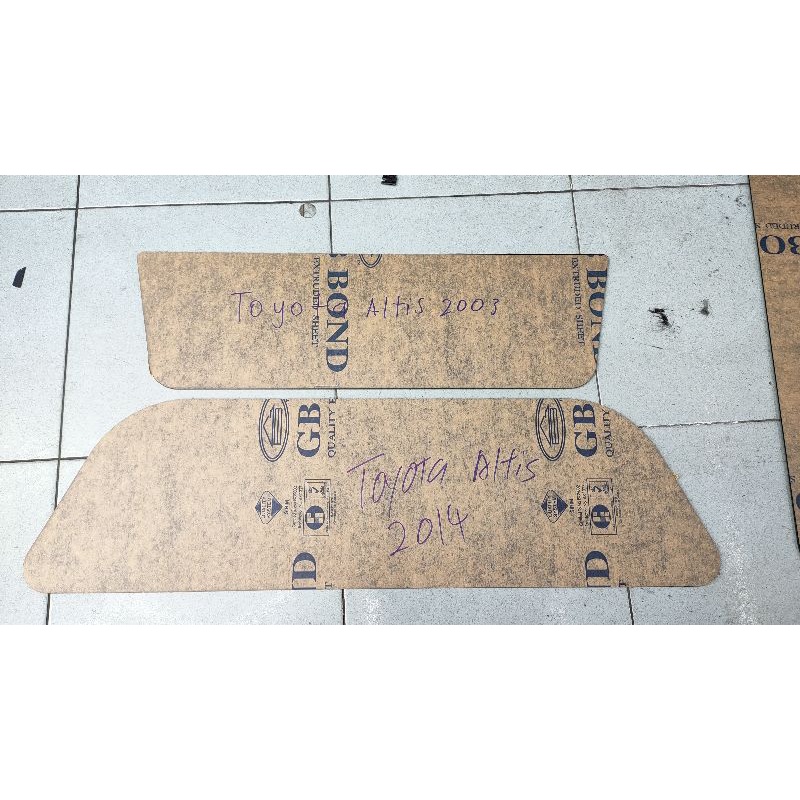 toyota altis rear plate size | Shopee Malaysia