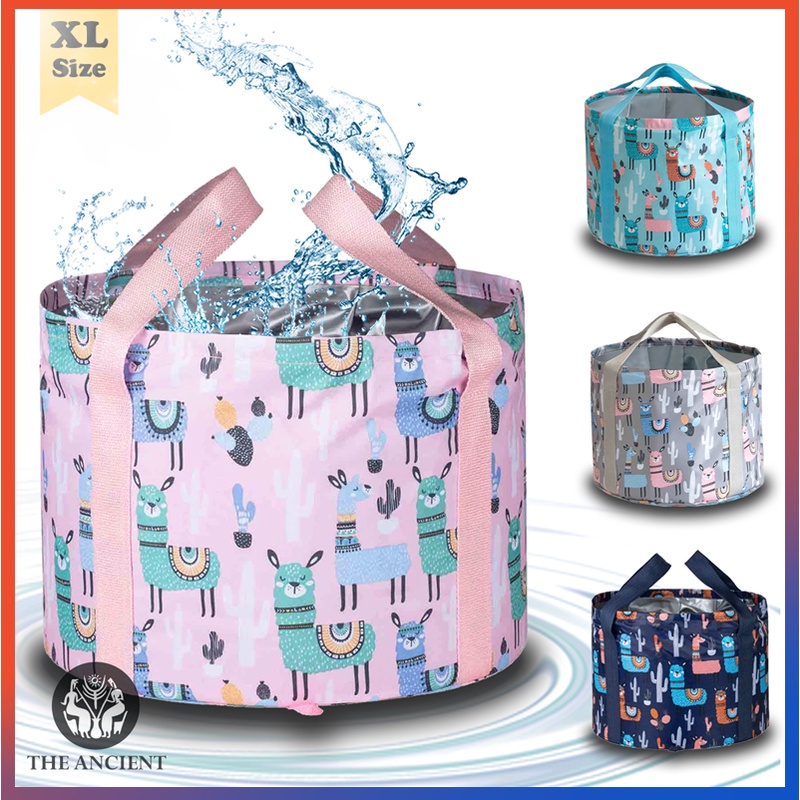 Portable Bucket, Baldi Travel: Large Folding Spa Basin Bag Fishing ...