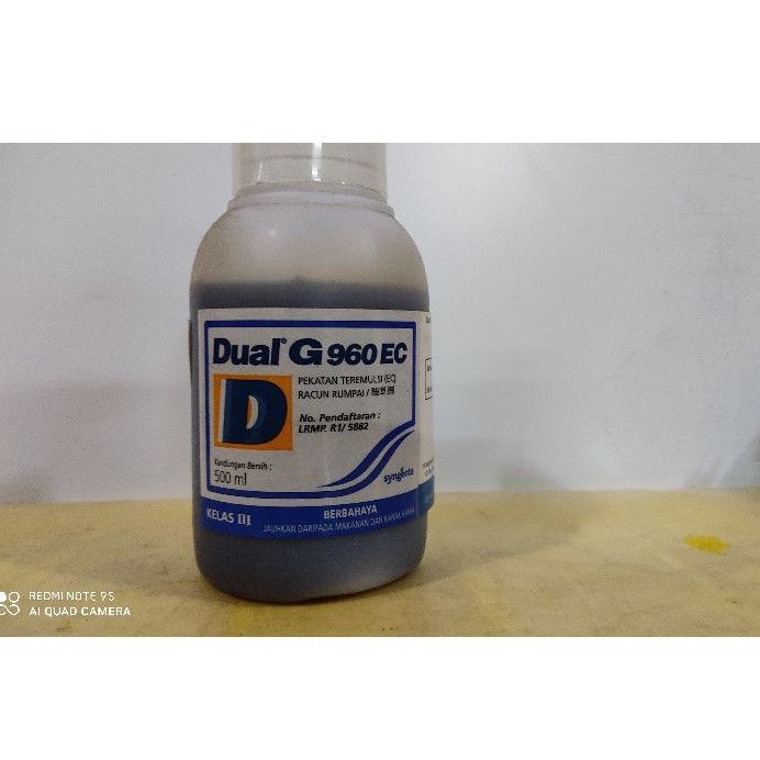 💥RACUN RUMPAI DUAL G 950 EC (S-METOLACHLOR 87.3% W/W)💥 | Shopee Malaysia