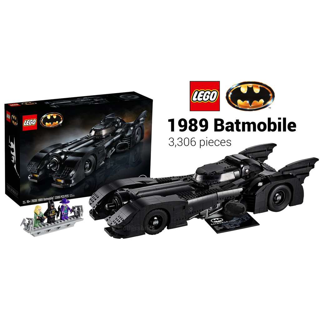 LEGO DC Batman 1989 Batmobile 76139 Building Kit (3,306 Pieces)