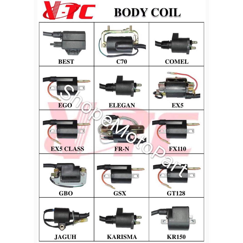 HONDA EX5 DREAM HP HIPOWER STD COIL PLUG COIL IGNITION COIL BODY COIL
