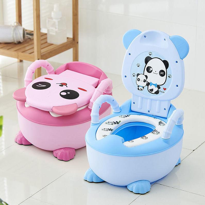 Children's Toilet Baby Boy Toilet Kid's Cartoon Bedpan Boy Urinal Baby ...