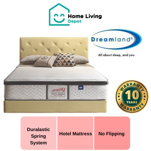 (Free Delivery)DREAMLAND Hotel Series Pocket Spring Single, Super