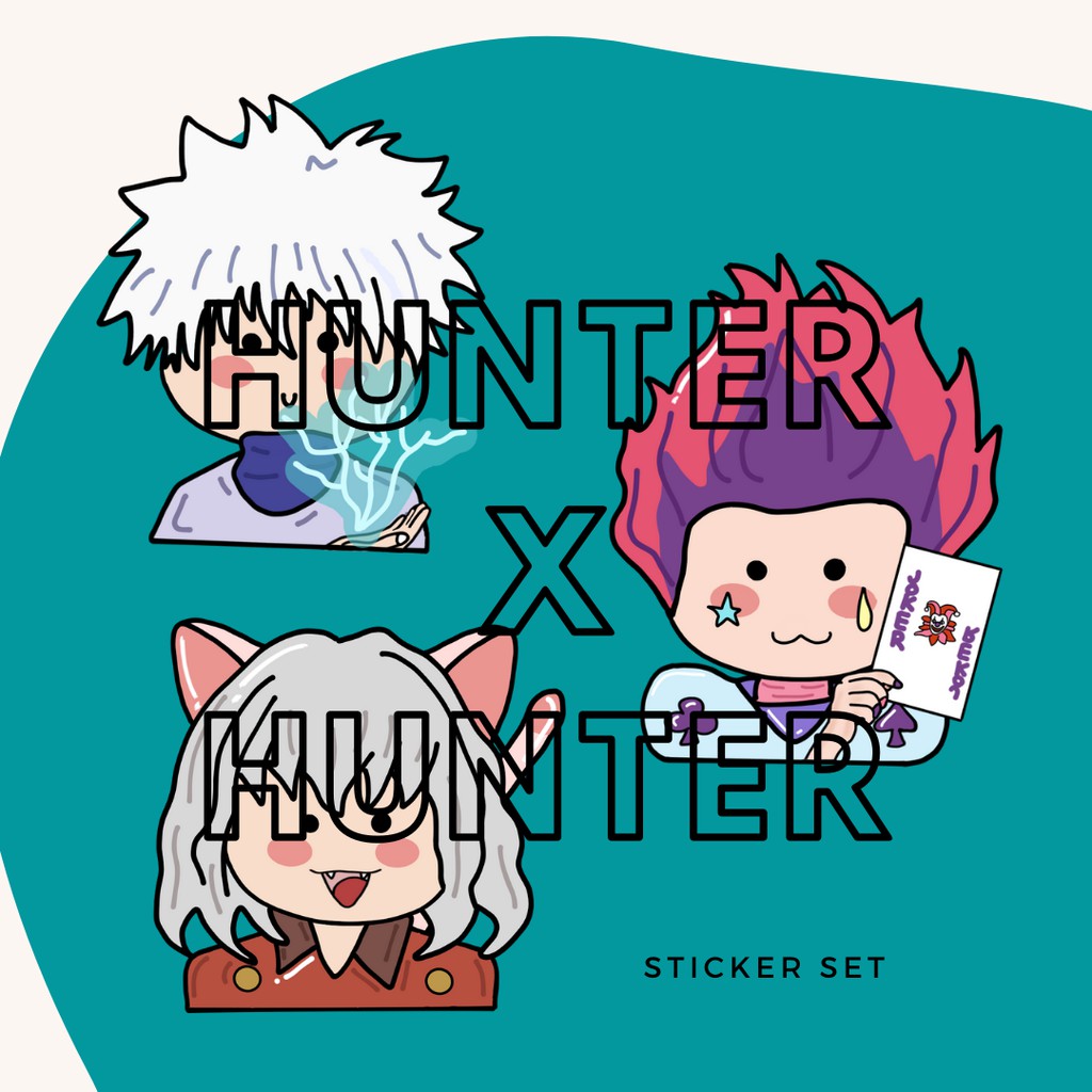 Hunter X Hunter Chibi Sticker | Shopee Malaysia
