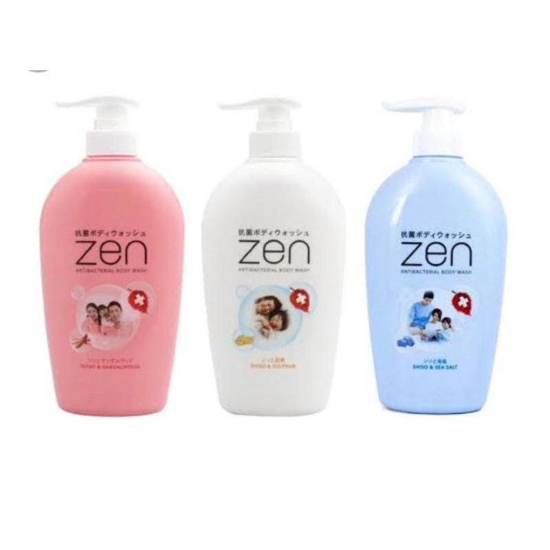 Zen Health Liquid Soap 500ML Antiseptic ANTI BACTERIAL BODY WASH PUMP 99 Shopee Malaysia