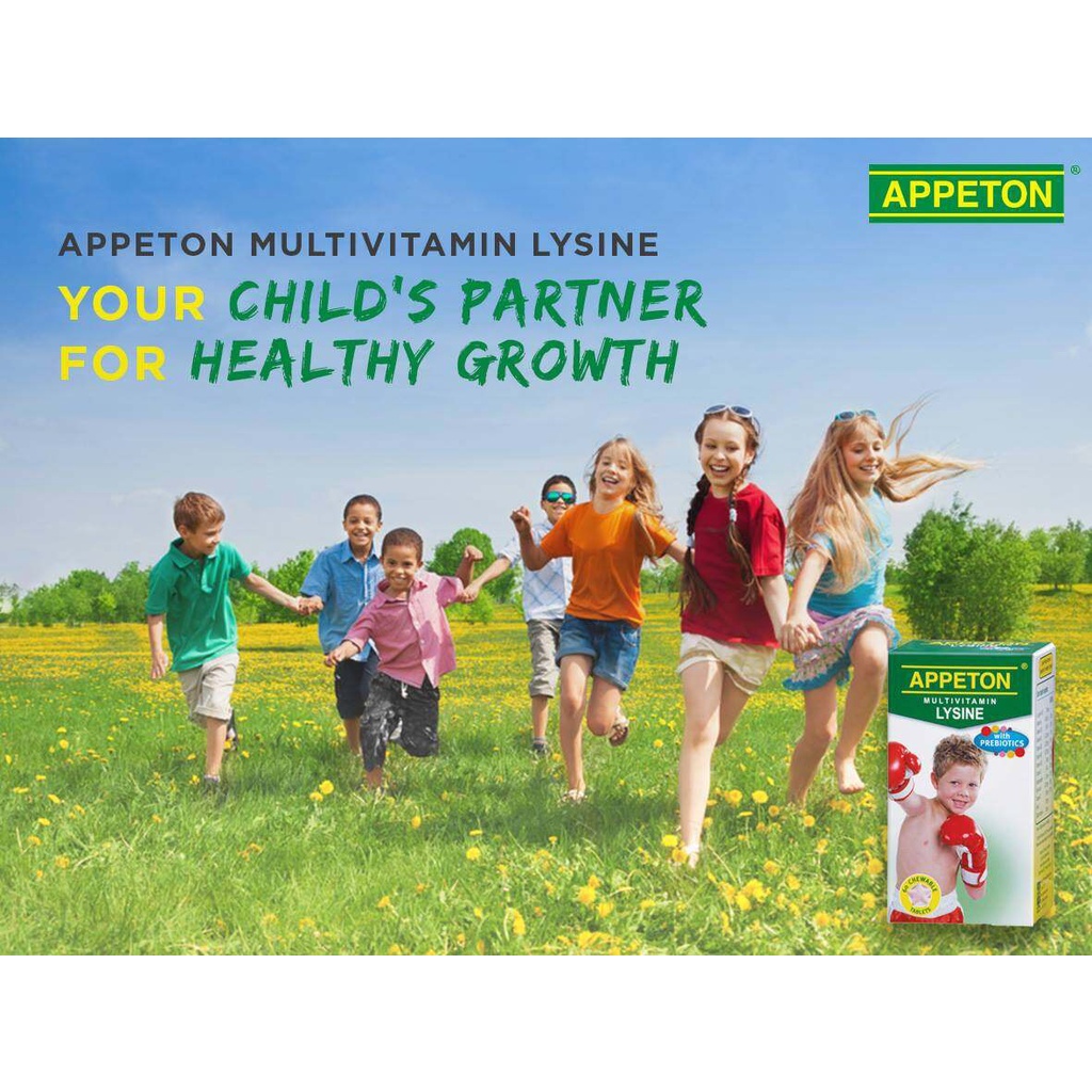 APPETON MULTIVITAMIN + LYSINE WITH PREBIOTICS Shopee Malaysia