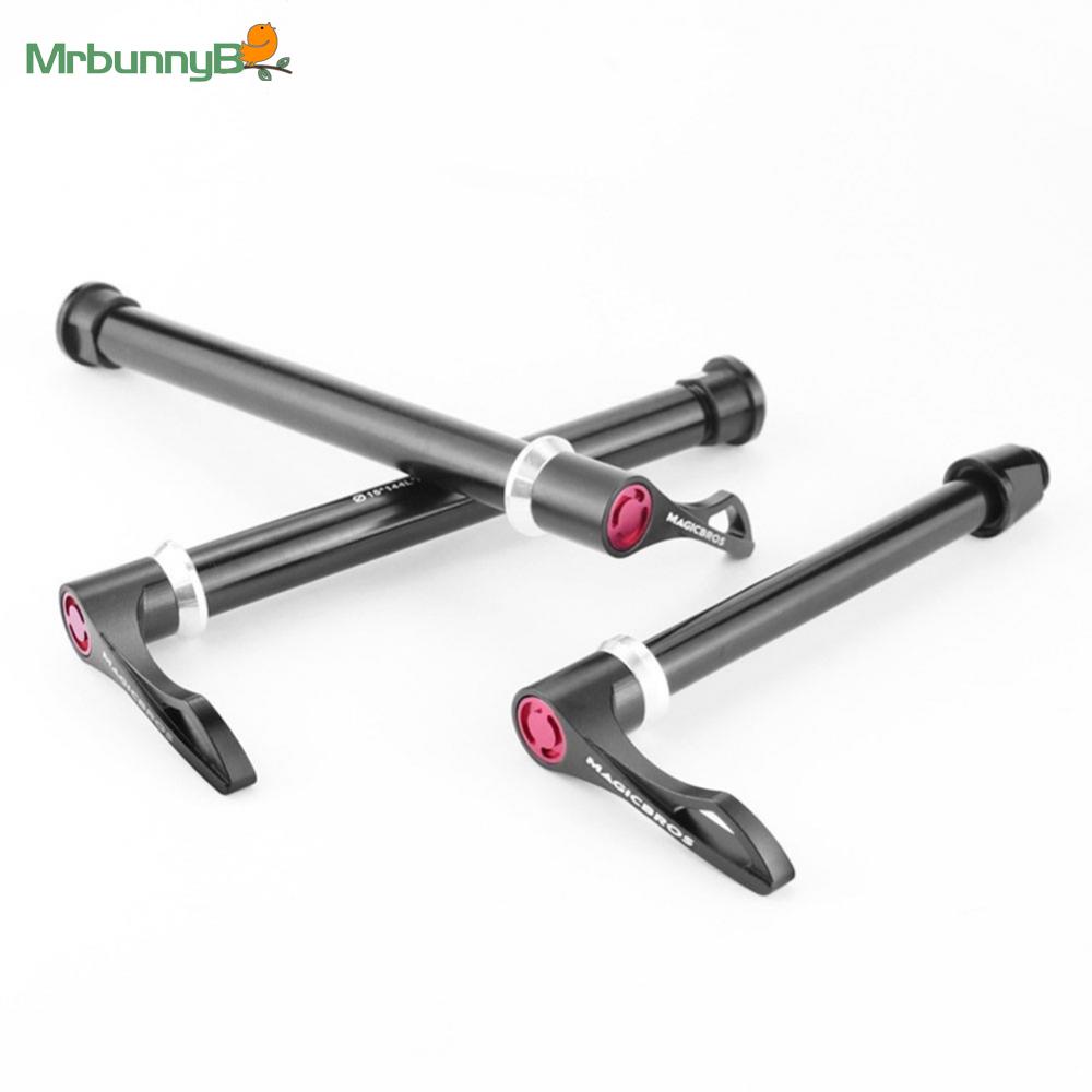 Bike Bicycle Front Fork 12x100mm 15x100/110mm Quick release Thru Axle Spin Lock Shopee Malaysia
